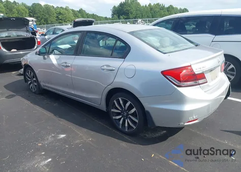 2015 Honda Civic Ex-L from USA, damaged, VIN 19XFB2F99FE090027